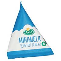 Minimælk Arla 0,4 , 20 ml, pakke a 100 stk.