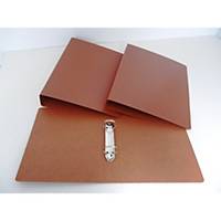 Carpetas de 2 anillas  cartón cuero  formato folio  lomo 40mm  KARMAN