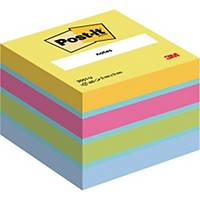 3M Haftnotiz-Würfel Post-it 2051U, 51x51mm, 400 Blatt, ultrafarben