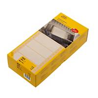 S&K Label Tabellieretiketten, 88,9 x 23 mm, weiß, 2.000 Stück/Packung