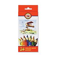 Koh-i-noor színes ceruza, 24 darab/csomag