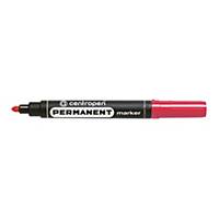 CENTROPEN 8566 PERM MARKER B/TIP RED