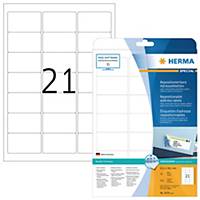Herma 5074 removable labels 63,5 x 38,1 mm - box of 525
