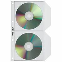 CD/DVD Zeigbuchtaschen Kolma, für 2 CD/DVD, Packung à 25 Stück
