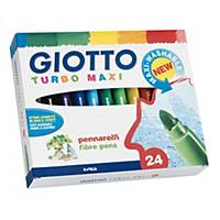 Pennarelli Giotto Turbo Maxi punta large in scatola - conf. 24