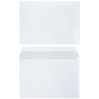 Enveloppes, C5, sans fenêtre, bande siliconée, 80 g, 162 x 229 mm, les 500