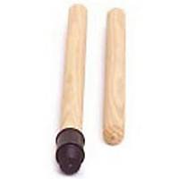 Manche en bois pour balai coco et soie - 130 cm - Ø 24 mm