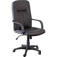 CALIF 13089 MANAGER CHAIR FABRIC BLK