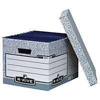 Bankers Box standaard storage box 33,3 x 28,5 x 39 cm grey - pack of 10