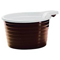 PK50 DUNI 153779 COFFEE CUP 18CL BRW/WH