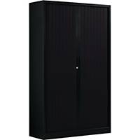 Ariv cupboard 4 shelves 120x198x43 cm black