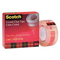 Scotch Crystal Clear Tape 19mm X 20m