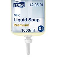 Sapone liquido Tork Mild S1, 1 litro, prof. fresco