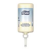 TORK S-BOX MEVON LIQUID SOAP PERFUMED REFILL 1 LITRE - BOX OF 6