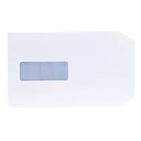 Lyreco White Envelopes C5 Recycled S/S Window 90gsm - Pack Of 500
