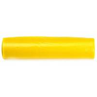 Rollo de 15 bolsas de basura de 30 litros 550x600mm color amarillo