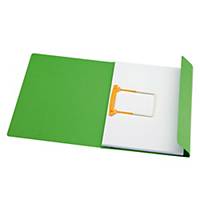Jalema Secolor Clipmap met hechtsysteem, folio, karton 270 g, groen, per map