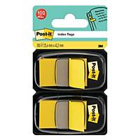 Post-it index 25x44 mm yellow - pack of 2