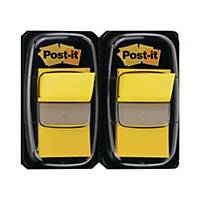 Post-it® Index 680, 25,4x43,2 mm, 50 Blatt, gelb, Packung à 2 Stück