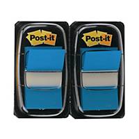 Post-it Index 680, 25,4x43,2 mm, 50 fogli, blu, conf. da 2 pezzi