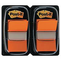 Post-it Index medium flag, i dobbeltpakke, orange, pakke a 50 ark