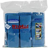 Wypall Microfiber Cloths Blue Pack of 6
