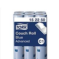 Tork C1 Blue 2 Ply Couch Roll 56M - Pack of 9