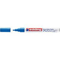Edding® 751, blue bullet tip, paint marker, box of 10, per piece