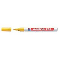 Edding 751 Bullet Tip Yellow Paint Marker