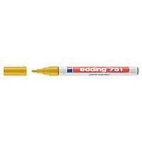 Edding 751 Bullet Tip Yellow Paint Marker