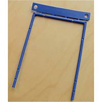 Arkiveringsmekanisme D-clip, 8 cm, blå, æske a 100 stk.