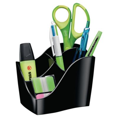 Cep Isis Green Spirit Pencil Cup 4 Compartments Graphite