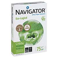 Papier pour photocopieur Navigator Eco-logical A3, 75 g/m2, blanc, 500 feuilles