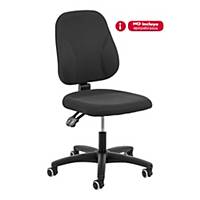 Office chair Prosedia Younico Baseline0101, low backrest, black