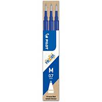 Pilot Frixion refill for roller blue - pack of 3