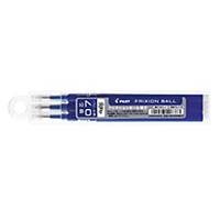 PILOT FriXion Ink Refill 0.7mm Blue - Pack of 3