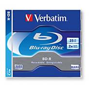 Pack de 5 BLU-RAY VERBATIM BD-R de 25 Gb