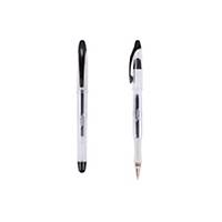 LYRECO STICK BALL PEN WITH GRIP 0.7 BLACK - BOX OF 12