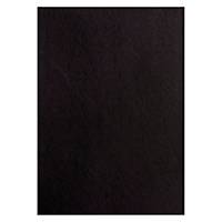 PAVO LEATHER GRAIN COVERS A4 BLACK - BOX OF 100