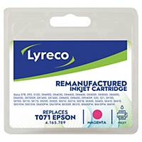 Cartuccia inkjet Lyreco compatibile con Epson T071 451E007103 270 pag magenta