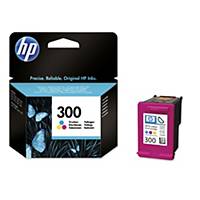 HP 300 (CC643EE) inkt cartridge, cyaan, magenta, geel