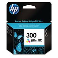 HP 300 Tri-Colour Original Ink Cartridge (CC643EE)