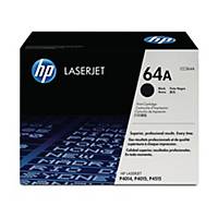 HP CC364A LaserJet Toner Cartridge (64A)- Black