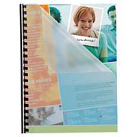 Pavo Clear A4 Polypropylene Report Covers 280 Micron - Pack of 100