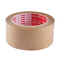 DELTA Adhesive Tape Kraft Paper Size 2 inches X 30 yards Core 3 inches Brown