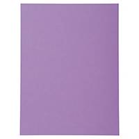 Chemise carte recyclée Exacompta Forever - violette - par 100