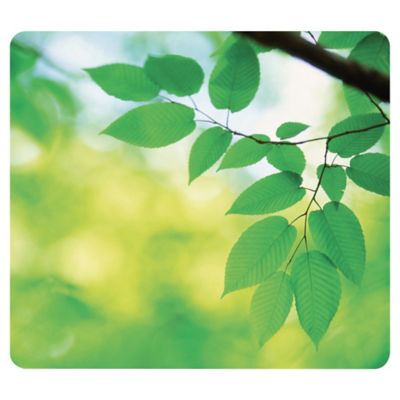 FELLOWES EARTH SERIES MOUSE PAD - LEAVES DESIGN
