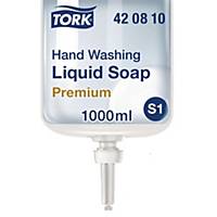 Tork Premium antibacteriële vloeibare zeep, 1 l,  per 6 te kopen in omverpakking