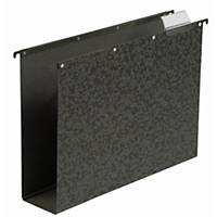 Elba Vertic suspension files for drawers folio 80mm black - box of 10