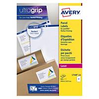AVERY L7168-250 QUICKPEEL WHITE LASER ADDRESSING LABELS 199.6X143.5MM-BOX OF 250